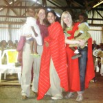 Ladies in Masai cloths